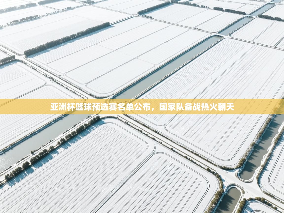 亚洲杯篮球预选赛名单公布,国家队备战热火朝天 第1张